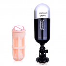 Мужской мастурбатор на присоске с вращением на 360 градусов photo 2