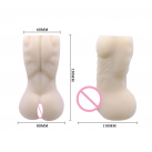 Мастурбатор Baile з фалоімітатором та анусом photo 1