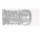 Мастурбатор для мужчин. Прозрачный. Силикон. photo 4