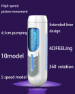 Гнучкий автоматичний мастурбатор вагіна з обертанням Leten photo 4