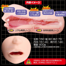 Силіконовий оральний 3D мастурбатор photo 3