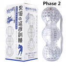 Мастурбатор для чоловіків Вакуумний. Прозорий. photo 4