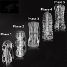 Мастурбатор для чоловіків Вакуумний. Прозорий. photo 2