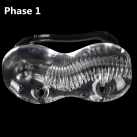 Мастурбатор для чоловіків Вакуумний. Прозорий. photo 3