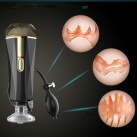 Мастурбатор Leten з ручною помпою photo 3