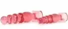 Набор анальных пробок CRYSTAL JELLIES TRAINER KIT PINK photo 2