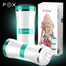 Подвійний мастурбатор Fox Yapay для вагінального та анального сексу photo 1