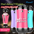 Мастурбатор для мужчин. Вибрационный. Двухканальный. photo 2