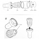 Мастурбатор для мужчин. Автоматический. 50 режимов. photo 1