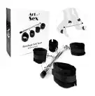 Колодка-розпірка для рук та ніг Art of Sex -Bondage Soft Touch BDSM Spreader, колір чорний photo 3