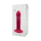 Двошаровий ділдо з вібрацією Adrien Lastic Hitsens 2 Pink, відмінно для страпона, макс діаметр 4 см photo 6