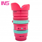 Мастурбатор вагіна, рот у вигляді об'єктиву з вібрацією INS Pussy photo 2