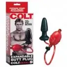 Надувная анальная пробка COLT EXPANDABLE BUTT PLUG photo 2
