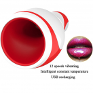 Мастурбатор для чоловіків Вібраційний. 12 швидкостей. USB заряджання. photo 3