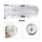 Силіконовий мастурбатор HooGee з трьома кільцями на пеніс photo 4