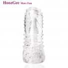 Силіконовий мастурбатор HooGee з трьома кільцями на пеніс photo 3