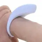 Эрекционная вибронасадка OVO B7 WHITE photo 2