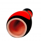 Чоловічий оральний мастурбатор IKOKY Pussy Sex Machine Deep Throat з вібрацією photo 3