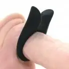 Эрекционная вибронасадка OVO B2 BLACK photo 2