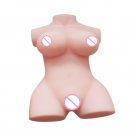 Реалістичний торс із силікону для вагінального та анального сексу photo 3
