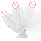 Двусторонний электронный мастурбатор со стойкой photo 5