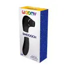 Вакуумний стимулятор з вібрацією Wooomy Smoooch Black Clitoral Suction & Vibration photo 4