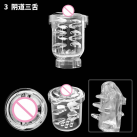 Мастурбатор для мужчин. Прозрачный. Силикон. photo 4