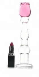 Стимулятор стеклянный ICICLES HAND BLOWN GLASS MASSAGER photo 3