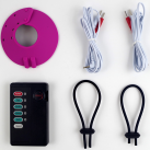 Набор для электростимуляции с накладками на грудь, кольцами на пенис. photo 2