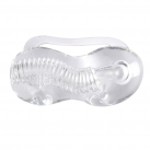 Мужской мастурбатор. Прозрачный. Силикон. photo 5