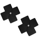 Сексуальные наклейки на грудь со стразом Art of Sex - Ruth pestis with Crystal, Черный photo 2