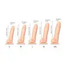 Реалистичный фаллоимитатор Strap-On-Me Sliding Skin Realistic Dildo Vanille - L, эффект подвижной photo 3