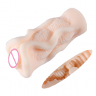 Силіконовий мастурбатор для чоловіків у формі реалістичної вагіни photo 5