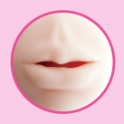 Мужской мастурбатор. Реалистичный: рот, зубы. Силикон.  photo 4