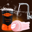 Чоловічий мастурбатор із реалістичною вагіною із силікону, 74х155 мм. photo 5