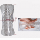 Мужской мастурбатор. Прозрачный. Силикон. photo 6