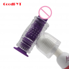 Чоловічий мастурбатор. Вібраційний. З насадкою стимулюючою. photo 2