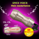 Мужской вакуумный мастурбатор с вращением на 360 градусов и голосом photo 2