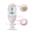 Двосторонній мастурбатор для імітації орального та вагінального сексу photo 2