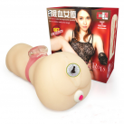 Мастурбатор силіконовий вагіна з вібрацією BAILE Pussy photo 2