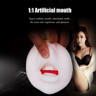 Мастурбатор оральний 15 см Pussy photo 3