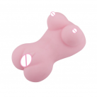 Силиконовый мастурбатор Black Wolf в виде женского силуэта с пышным бюстом photo 6