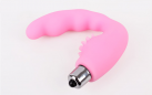 Силиконовый массажер простаты с вибрацией, розовый photo 4