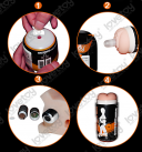 Мужской мастурбатор Lovetoy с вибрацией из мягкого силикона photo 1