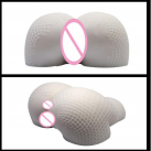 Силіконовий мастурбатор Baile. 2 отвори. 2 віброкулі photo 5