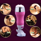 Мастурбатор чоловічий Hieha. Звуковий. На присоску. photo 6