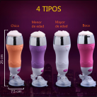 Мастурбатор чоловічий Hieha. Звуковий. На присоску. photo 3