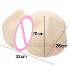 Силиконовый мастурбатор 32х20х26 см photo 1