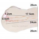 Силиконовый мастурбатор 32х20х26 см photo 5