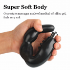 Масажер простати з силікону з вібрацією, водонепроникний  photo 3